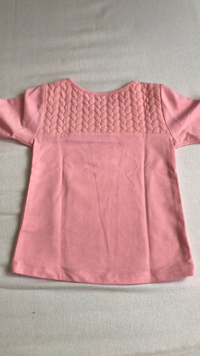 Sweat rose manches Longues DPAM 5 ans - photo numéro 2