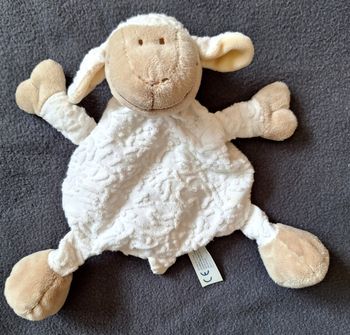 DOUDOU MOUTON BLANC - POUET - JOLLYBABY