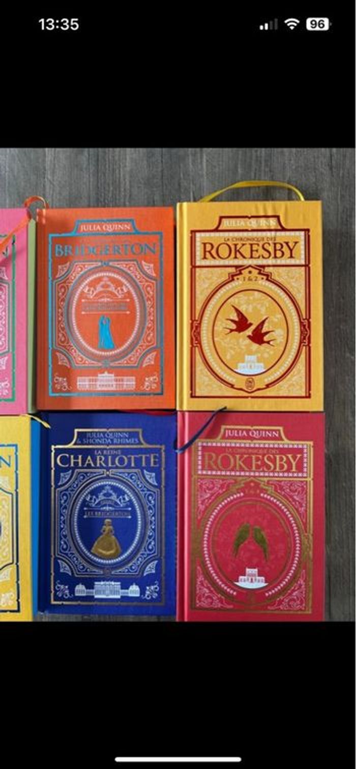 Lot de livres collector la chronique de bridgerton - photo numéro 4