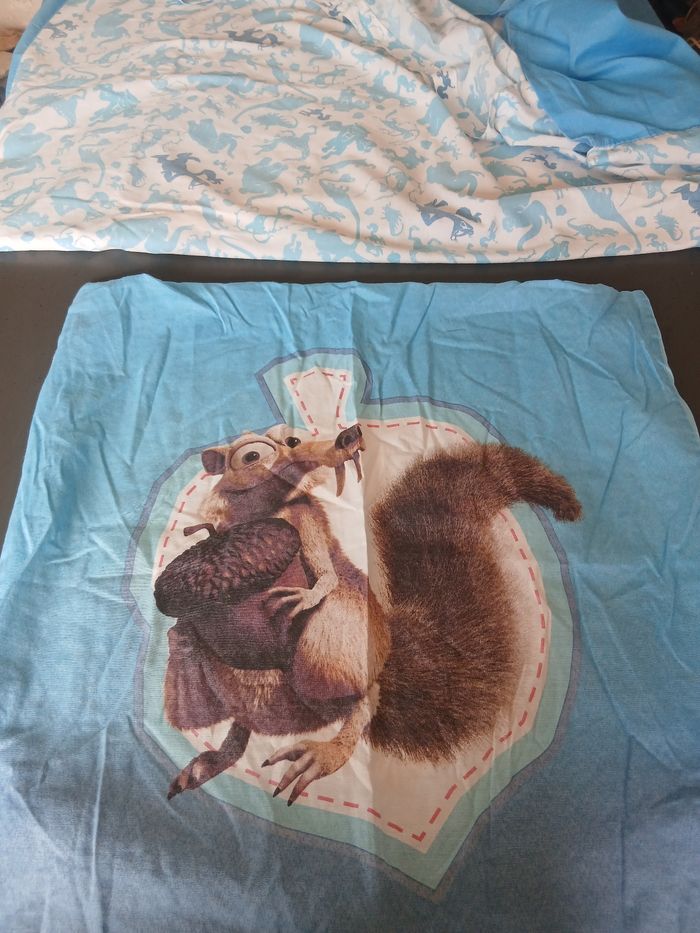 Parure housse + taie oreiller l'age de glace - photo numéro 4