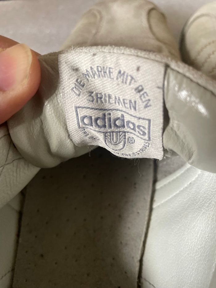 Rare Adidas chile ´62 cuir gris vintage - photo numéro 4