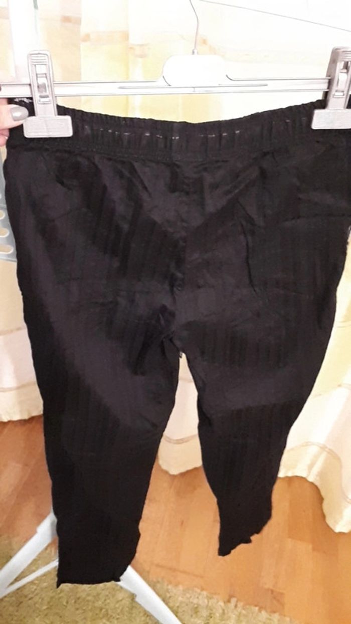 Pantalon noir avec ceinture T S - photo numéro 3
