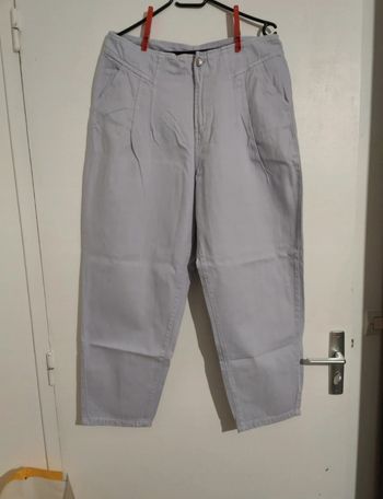 Pantalon mom lilas T44