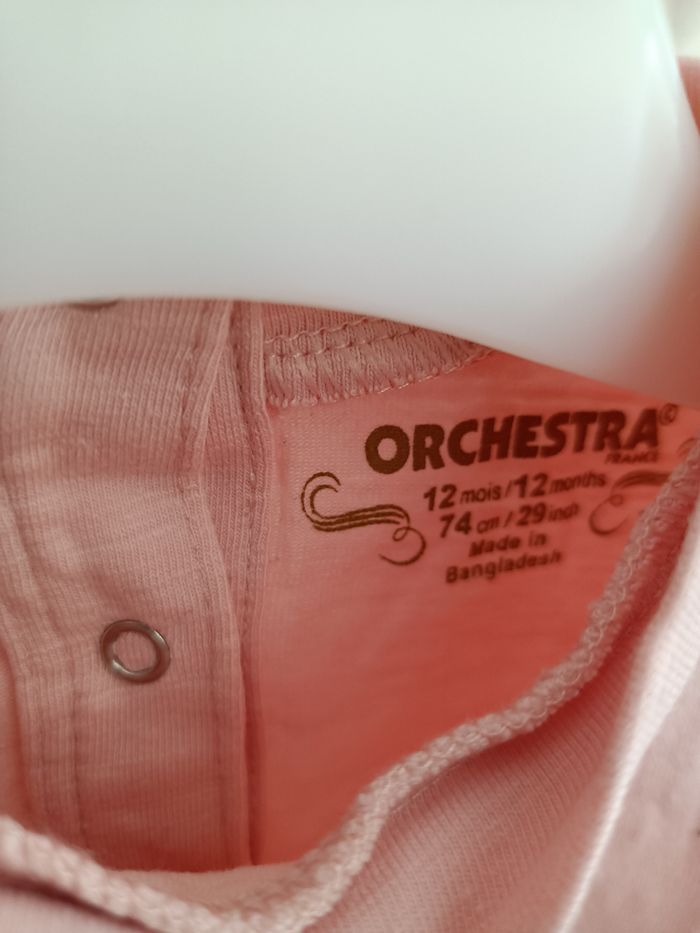 Tee-shirt ML orchestra 18mois - photo numéro 3