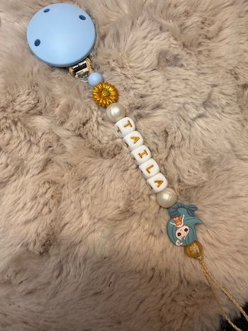 Attache tétine sirène