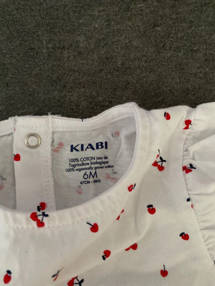 t-shirt kiabi 6 mois comme neuf - photo numéro 2