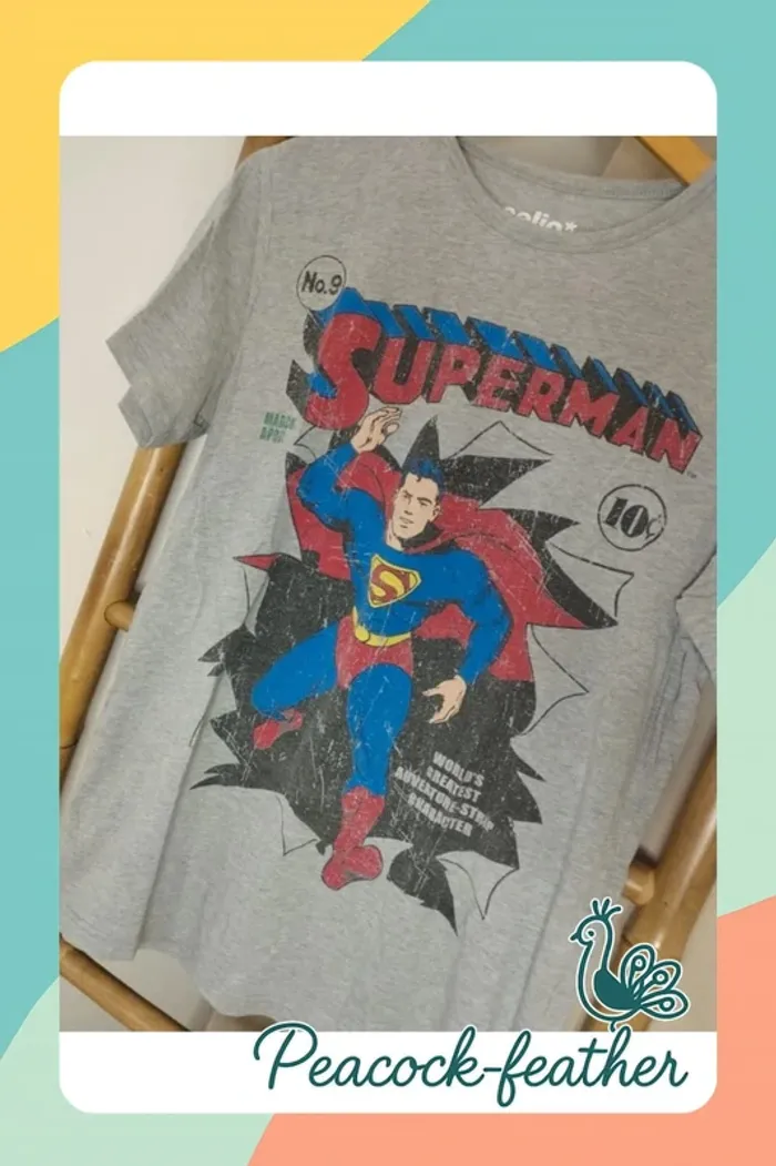 T-shirt superman Celio M - photo numéro 2