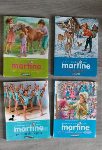 Livre apprendre a lire avec Martine