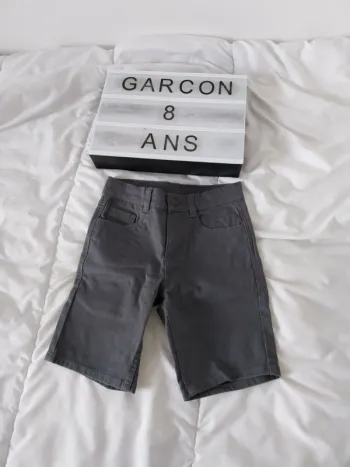 Bermuda garçon 8 ans Kiabi