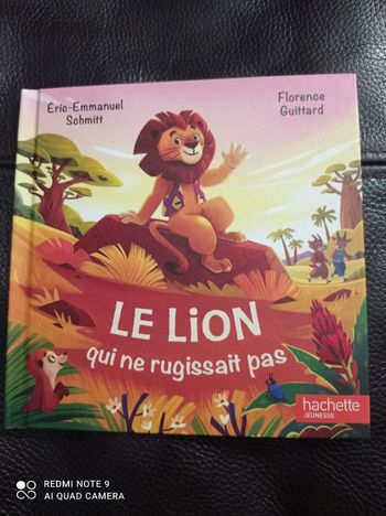 Livre enfant Mac Do, Le lion qui ne rugissait pas, Hachette Jeunesse