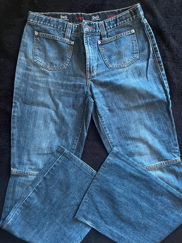 Dolce & Gabbana jeans boot cut taille 36/38