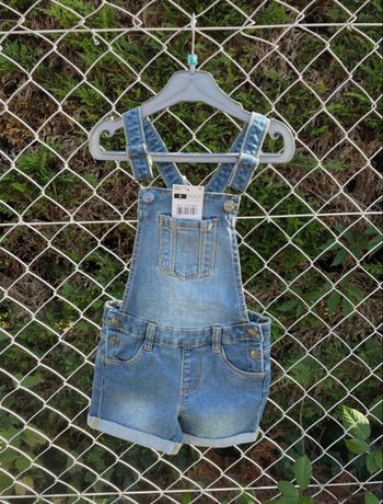 Salopette short fille