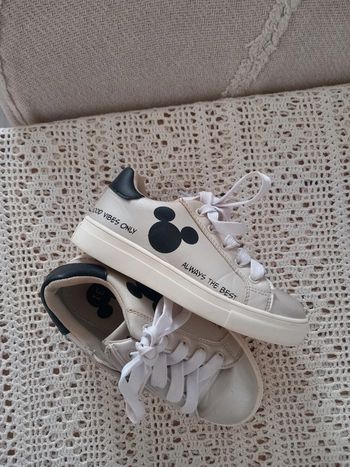 Basket grise mixte taille 31