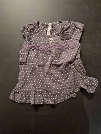 Blouse manches courtes 6 mois