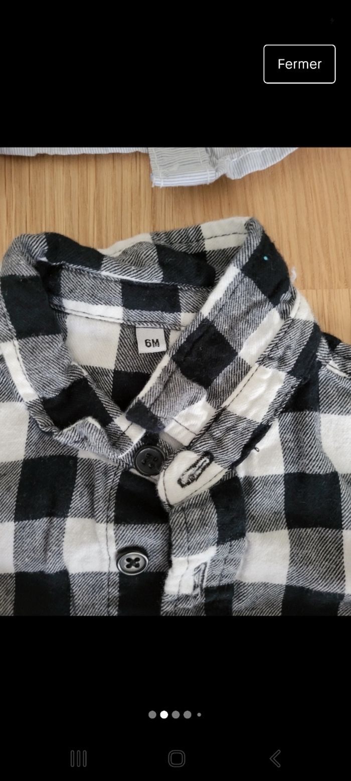 Chemises 6 mois - photo numéro 2