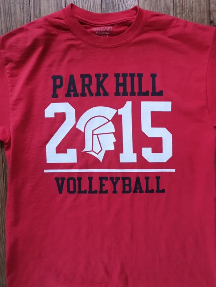 T-shirt import usa university park hill volleyball 2015 M - photo numéro 2