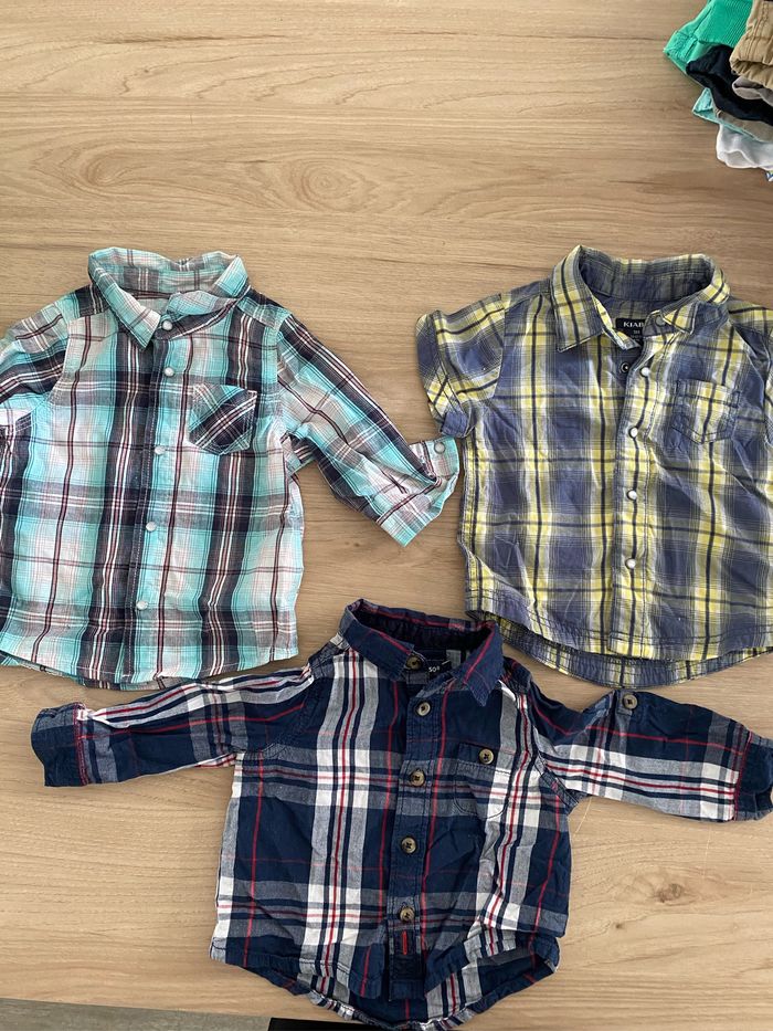 Lot de 3 chemises