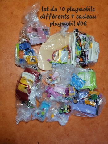 Lot playmobils