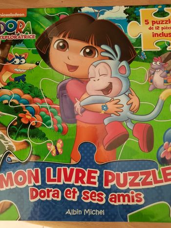 Livre Puzzle Dora l'exploratrice