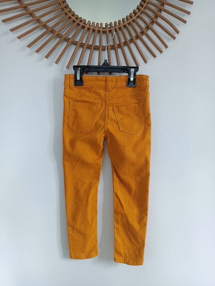 Pantalon jaune moutarde gemo 4ans - photo numéro 2