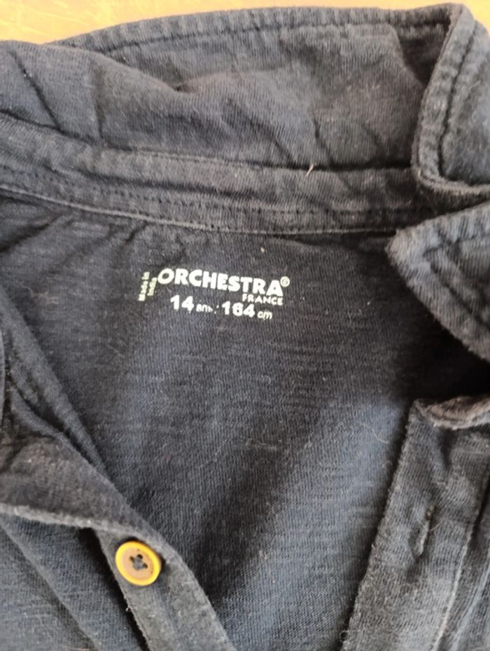 t-shirt manches courtes garçon taille 14ans - photo numéro 2