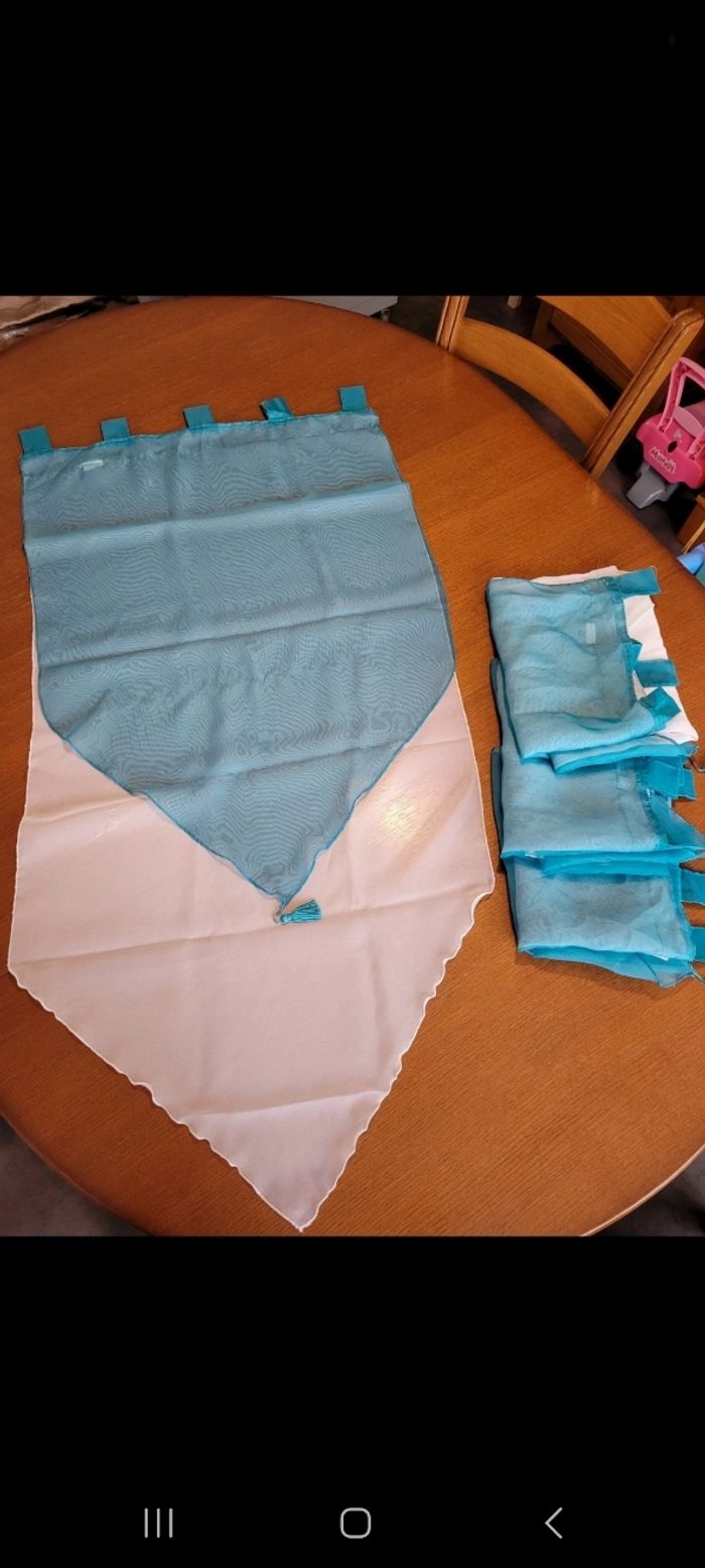 4 rideaux 60×120cm
