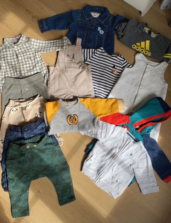 Lot vêtements 6 mois