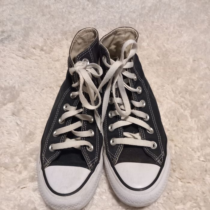 Converses hautes noires 36,5 - photo numéro 5