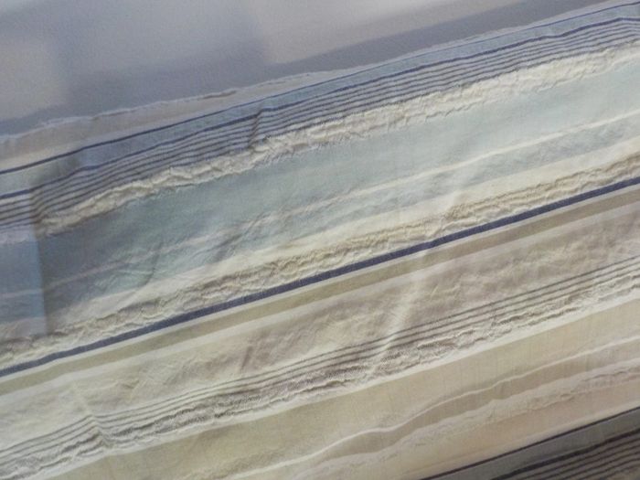 Pantalon femme T48 coton rayé - photo numéro 8