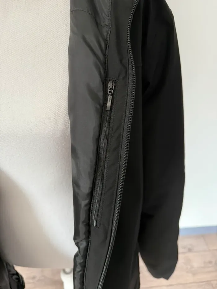 Veste noire de ski chaude et imperméable homme taille XL - photo numéro 4