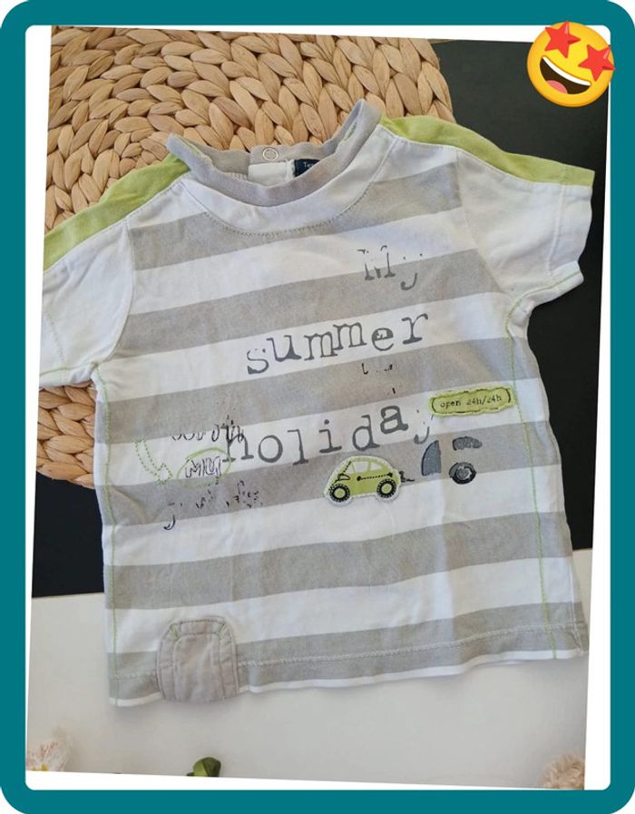 Haut d'été garçon Taille 12 mois🌿🦊 - photo numéro 2