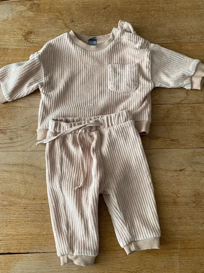 Ensemble velours Kiabi