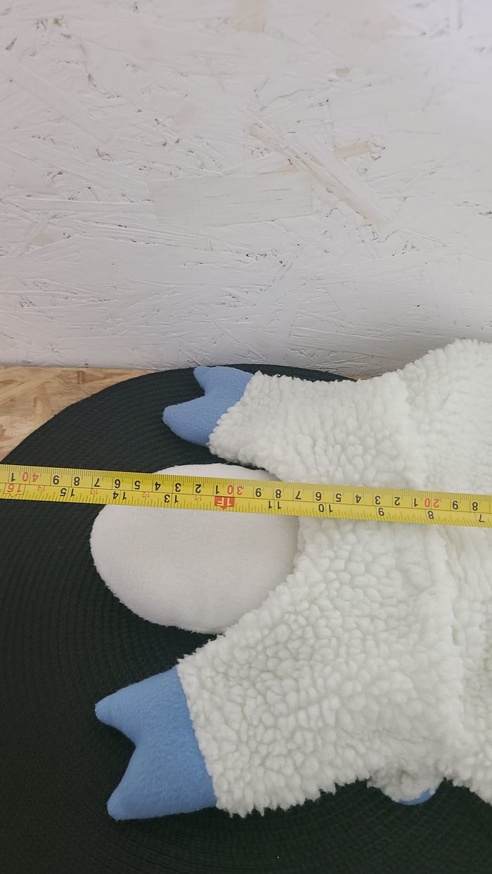 Range pyjama Mouton Blanc et Bleu Françoise Saget - - photo numéro 2