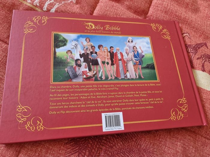 Livre CD la bible racontée et chantée - photo numéro 2