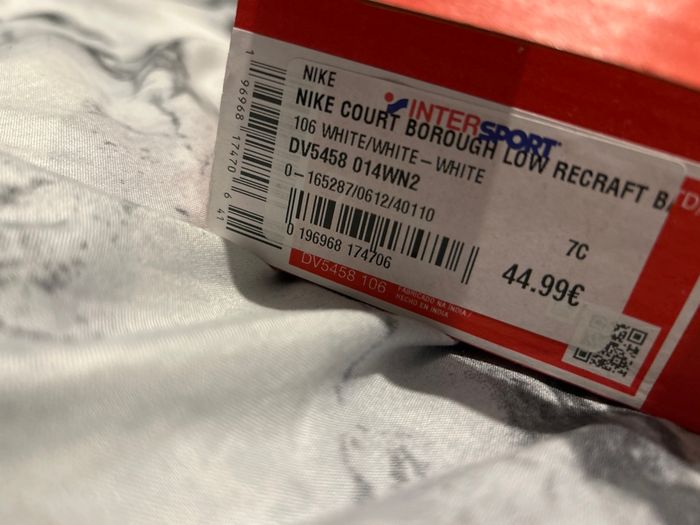 Nike Court Borough Blanc - photo numéro 2