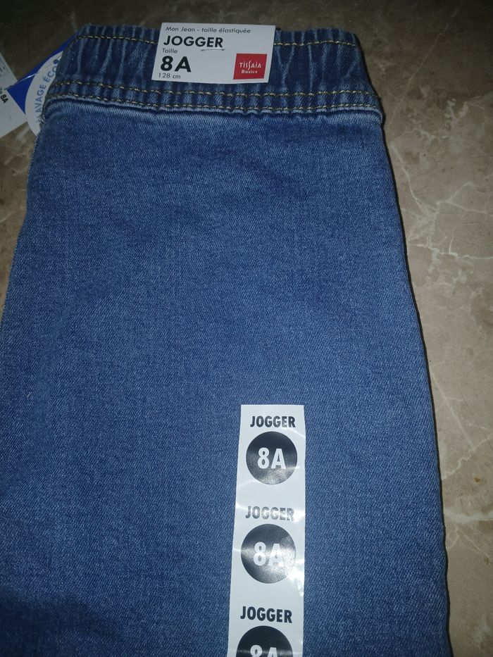 Lot 2 jeans garçon 8ans - photo numéro 2