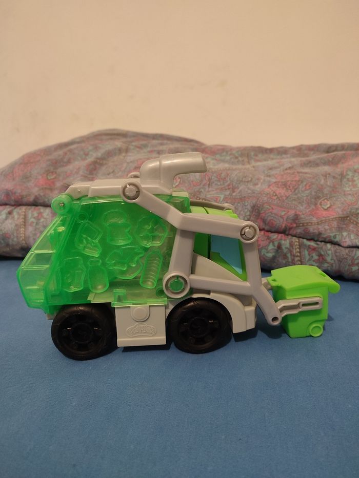 Camion poubelle play-doh - photo numéro 2
