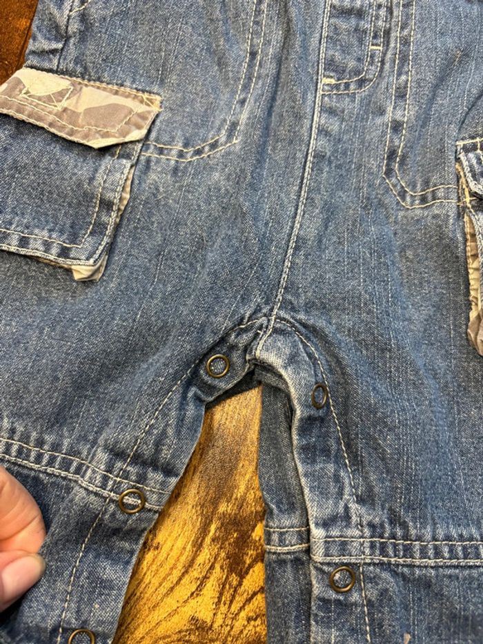 Salopette jean 6m - photo numéro 2