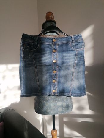 Jupe en jeans Ici et maintenant Taille 40