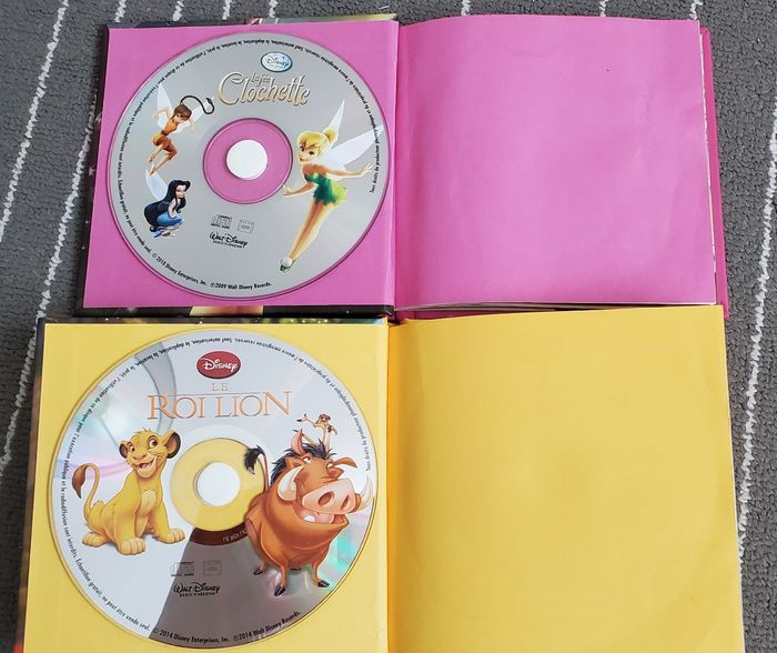 Lot de 2 livres CDs - photo numéro 2