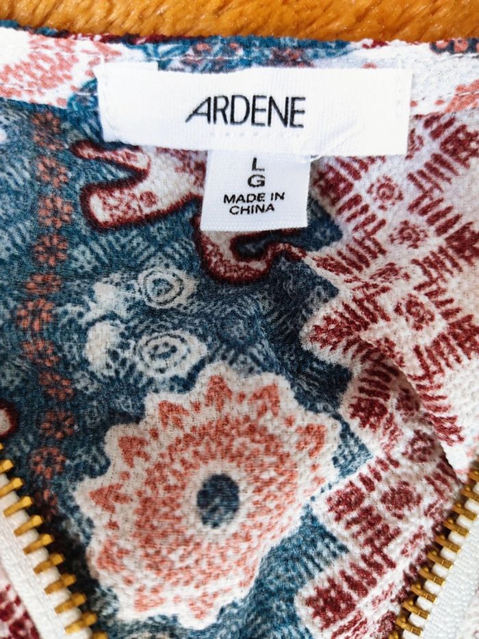 Robe été mi-longue large 40 L motifs élephants indien Neuve avec étiquette - photo numéro 8