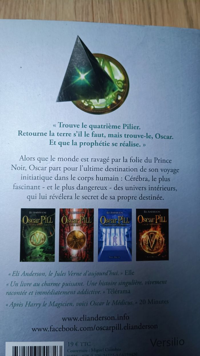 Oscar pill tome 5 de Eli Anderson - photo numéro 3