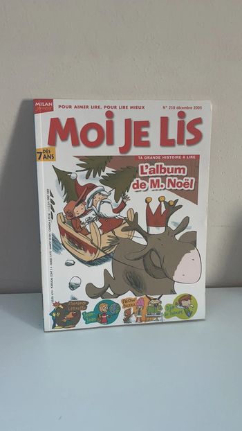 moi je lis l’album de M.noël