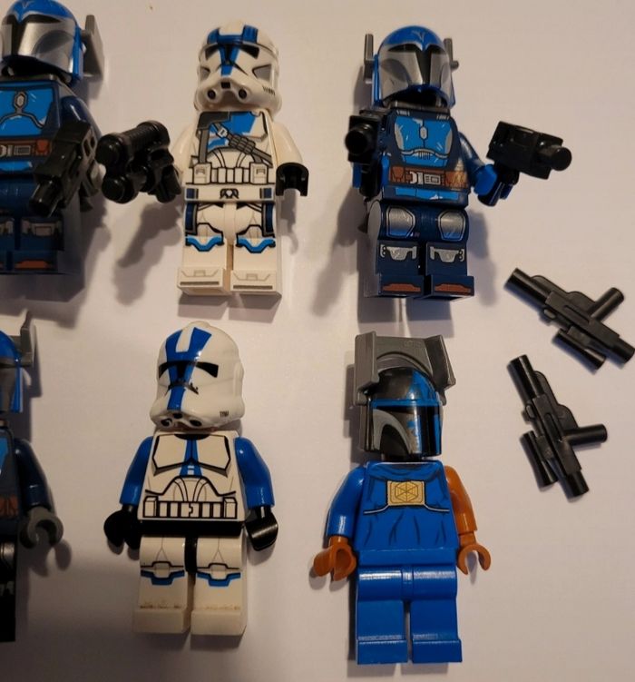 Lot minifigs lego star wars - photo numéro 2