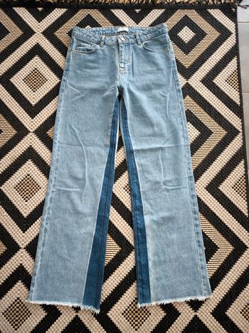 Jean Renata &go  Taille S (36-38) Coupe droite bicolore
