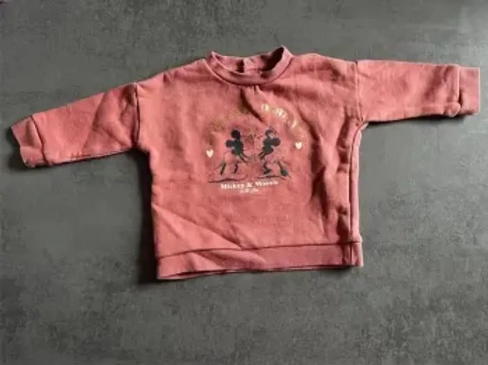 Lot 2 sweat Minnie 12 mois - photo numéro 4