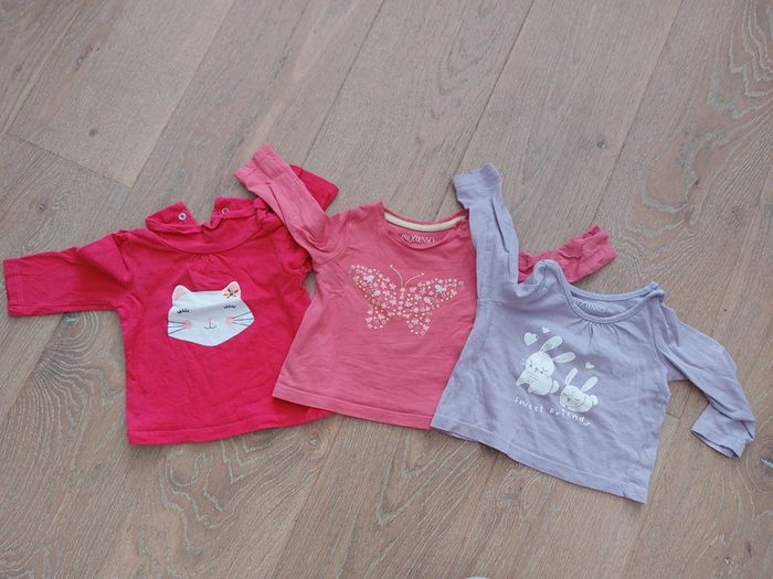 Lot 3 sweat-shirts t-shirts manches longues - photo numéro 2