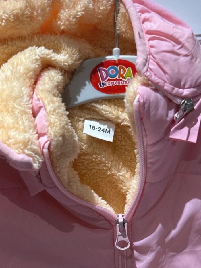 Petite doudoune rose 18/24 mois shein - photo numéro 2
