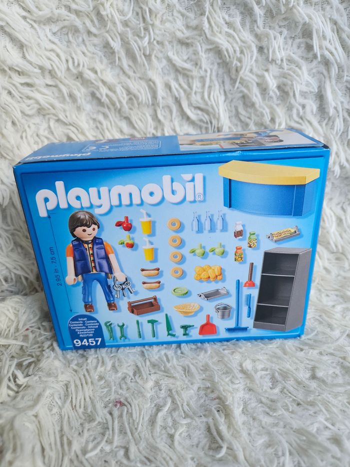 Jouet - jeux de construction playmobil 9457 surveillant avec boutique - Neuf - photo numéro 2