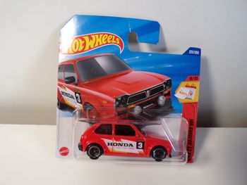 Véhicule - Voiture - Hot Wheels - 73 Honda Civic Custom - 231/250